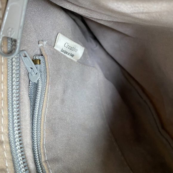 VTG Metal Mesh Evening Purse Handbag Creative Designs of Italy Gray Hong Kong - Picture 9 of 15